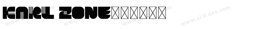 KARL Zone字体转换